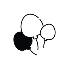 Balloons  vector icon