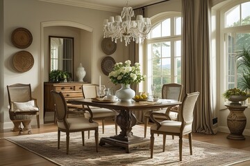 Stylish Table and Chair Sets for a Peaceful Home Environment