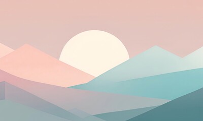 illustration of an background with clouds