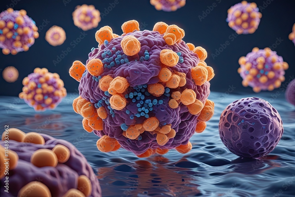 Poster advanced 3d visualization techniques for immune cells and stem cells in biomedical research