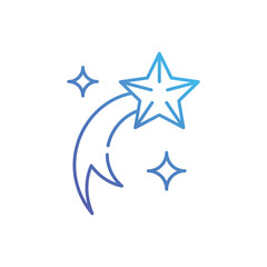 Star of Bethlehem vector icon