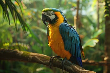 Obraz premium Beautiful Parrot at Malaysia Beautiful Parrot at Malaysia Parrot