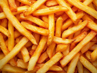 Pile of french  fried background