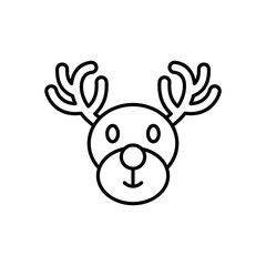Reindeer vector icon