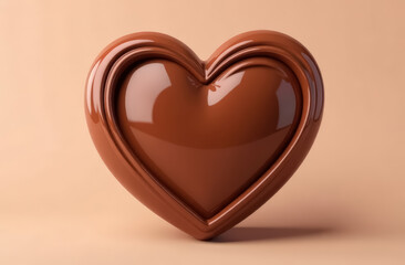 Chocolate candy heart 