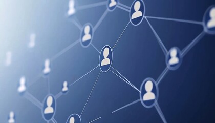 Global Network Connections A Futuristic Visualization of Digital Relationships and Social Media