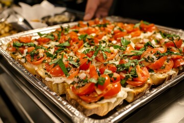 Appetizing Bruschetta Platter