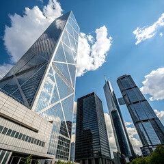 Fototapeta premium modern buildings