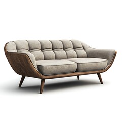 couch isolated on white background