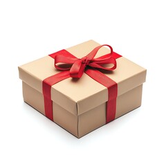 Obraz premium gift box isolated on white background