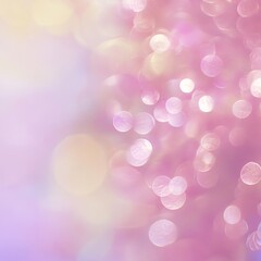 Bokeh lights on blurred background