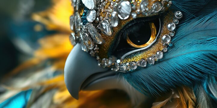 Bird with Mask