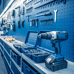 harbor freight blue toned images