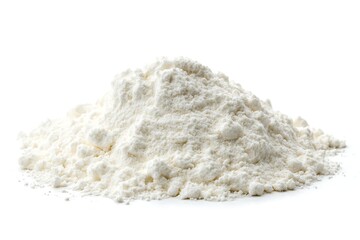 baking powder isolated on white background 