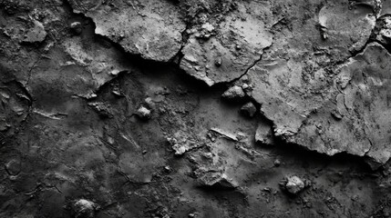 Obraz premium Cracked earth surface texture showing erosion and age