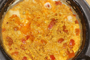 Scrambled Eggs with Tomatoes