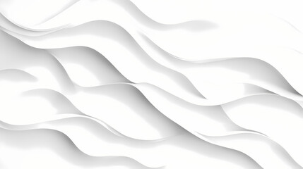 Obraz premium White paper texture background with crumpled effect, high resolution, featuring a clean and detailed white surface. Rippling. Illustration