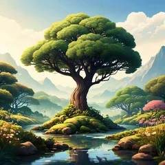 Fotobehang tree © GenDoc