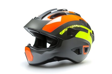 Fototapeta premium safety helmet isolated on white background 