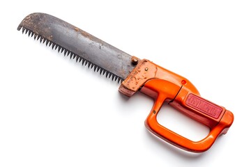 Obraz premium saw isolated on white background 