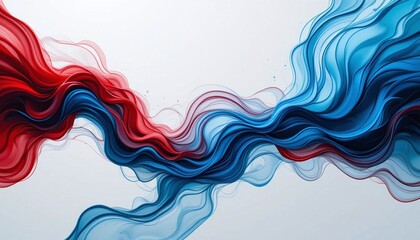 Fototapeta premium abstract colorful background with waves