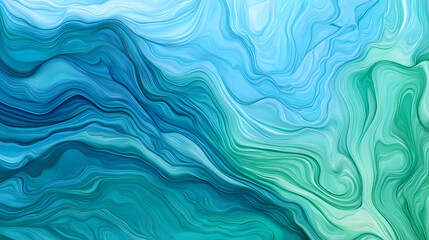 Fototapeta premium Abstract image of rippling water with soft blue and green tones, water, background, abstract, texture, rippling, blue, green. Rippling. Illustration
