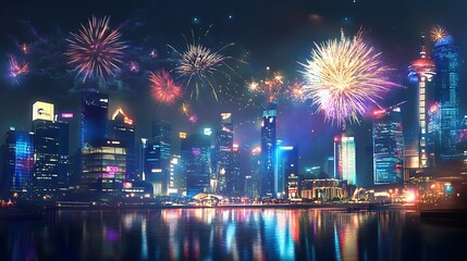 Happy New Year illustrations