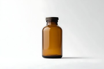 prescription bottle isolated on white background 