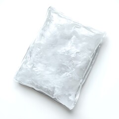 Fototapeta premium ice pack isolated on white background 