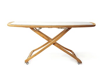 ironing board isolated on white background 