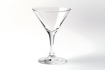 cocktail glass isolated on white background 