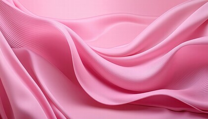 Elegant Soft Pink Background with Flowing Fabric Design A Serene and Stylish Aesthetic for Your Creative Projects and Digital Needs