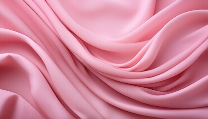 Elegant Soft Pink Background with Smooth Flowing Fabric Design A Serene and Calming Visual Experience for Your Creative Projects, Perfect for Backgrounds, Textures, and More.