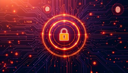 Advanced Cybersecurity Technology with Digital Lock