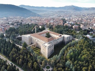 Spanish Castle at L'Aquila, Abruzzo, Italy