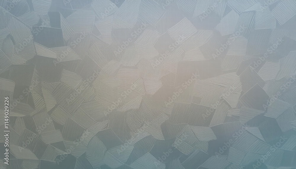 Poster intricate geometric patterns a textured abstract background illustration featuring a harmonious blen