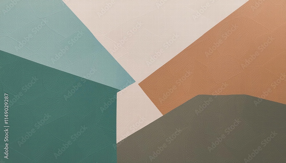 Poster abstract geometric shapes textured wallpaper pattern a stunning fusion of color and form for modern 