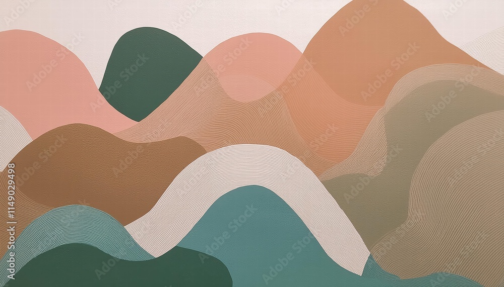 Aufkleber abstract background geometric illustration textured wallpaper pattern with dynamic shapes and vivid 