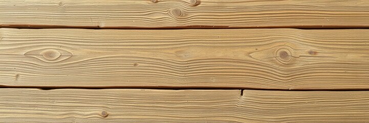 Old, weathered wood planks with natural grooves and knots, perfect for a rustic or vintage background, wood, planks