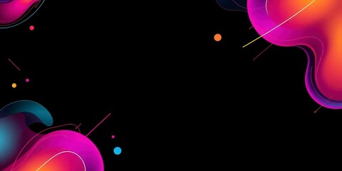 A dynamic flyer mockup template with customizable design elements and vibrant colors, flyer, dynamic