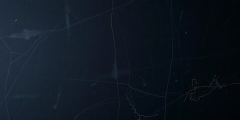 Cracked black paint with scratch marks and rough texture on grunge surface, dark, detail, paint