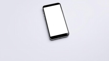 A modern and sleek smart phone mockup design with a customizable background for easy editing, background, smartphone, presentation