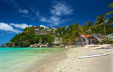 Pacific island,natural beach ,blue ocean,Asia ,pukebeach