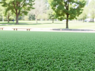 Artificial grass background perfect for outdoor events, sports fields, or landscaping projects, background, synthetic, surface