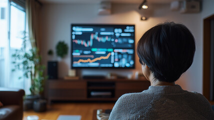 夏の緑に包まれた日本の伝統的な庭園の広角風景