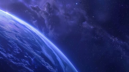 Obraz premium Desktop wallpaperblue galaxy sky purple galactic