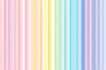 Obraz premium a series of colorful vertical pastel stripes blending softly from pink to green creating a vibrant gradient 