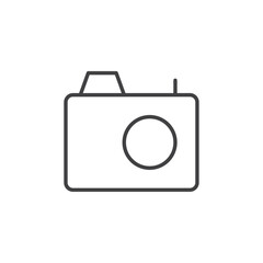 Camera icon Vector logo set flat