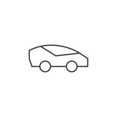 Fast car icon Vector logo set flat