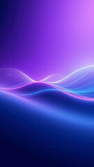 Business line art with a wave-like motion in a subtle gradient effect, lines, gradient